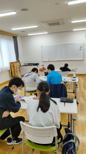 学習支援風景（久留間教室）