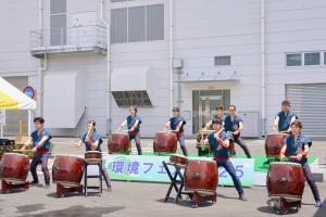 ガトーフェスタハラダ和太鼓部演奏