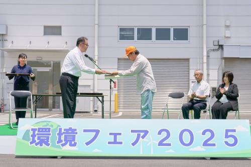 環境フェア2025　たかさき環境賞受賞式