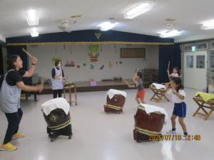 和太鼓の練習①