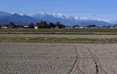 《雪晴れ》推定取材地の画像