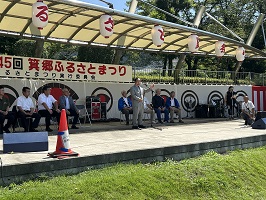 挨拶の様子