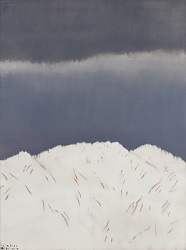 富岡惣一郎「雪雲・八海山」