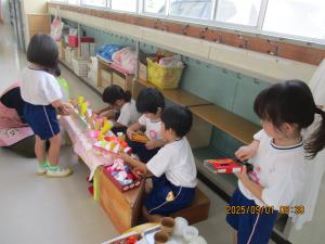 屋台ごっこ①