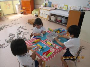 粘土遊び