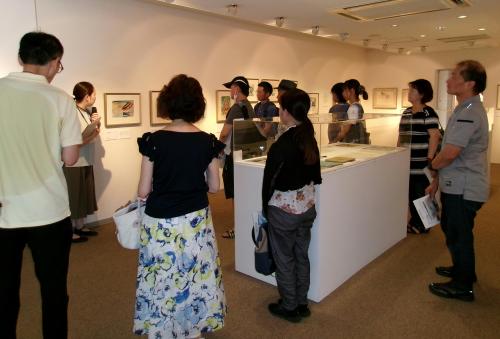 2025年8月30日作品鑑賞お話会写真