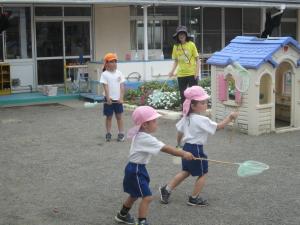 トンボとり①