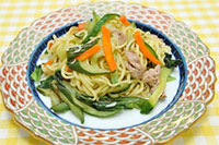 群馬野菜の塩やきそばの画像
