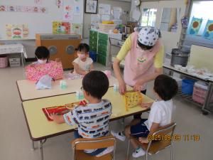年中給食の様子