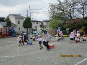 ボール運び②