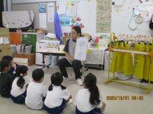 年長さん見通しをもつ