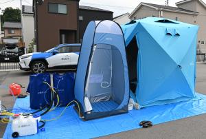 水循環式シャワーシステム