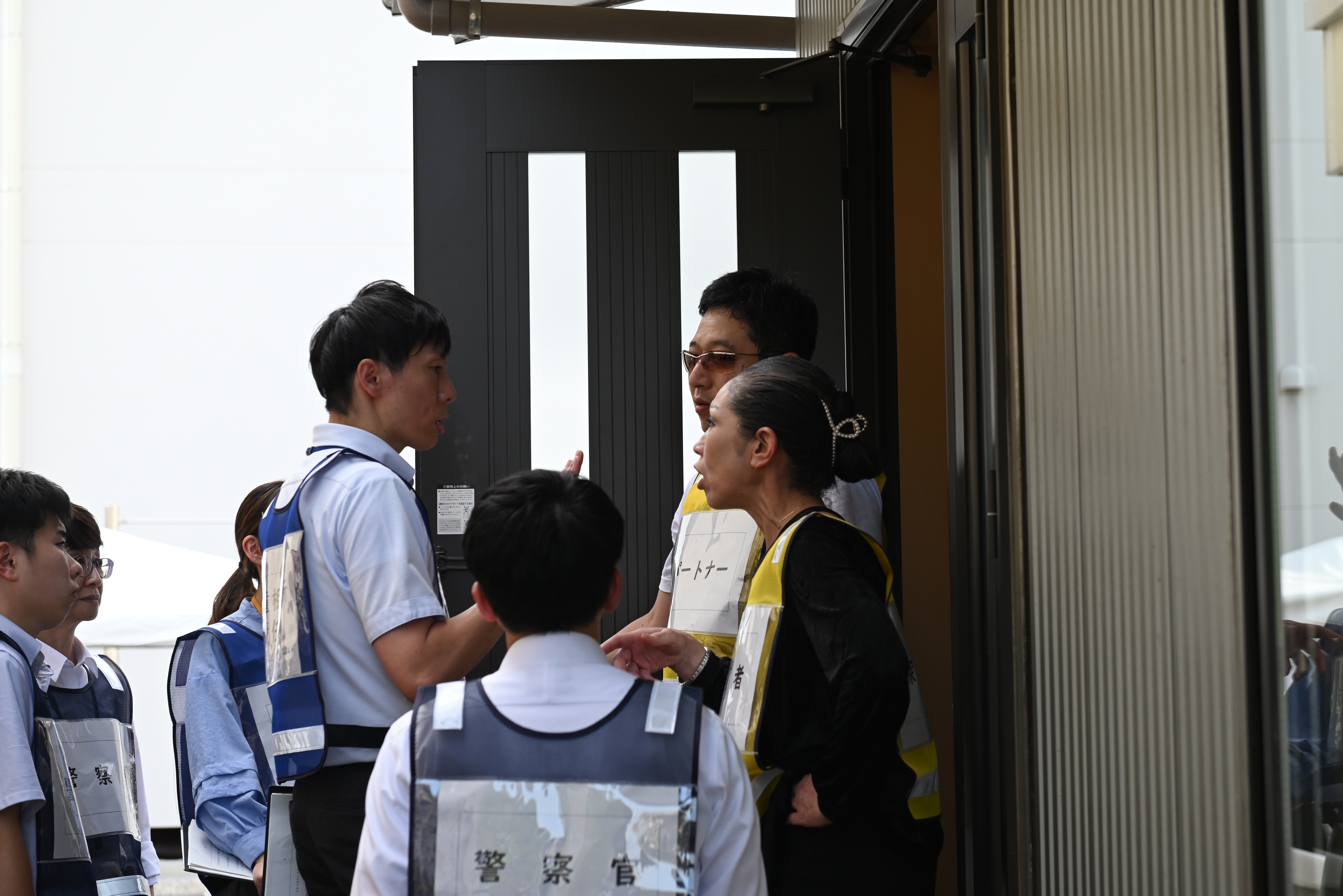 訓練の様子の写真