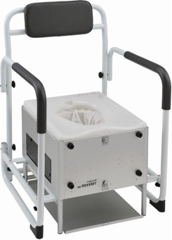 移動ラップ式トイレの写真