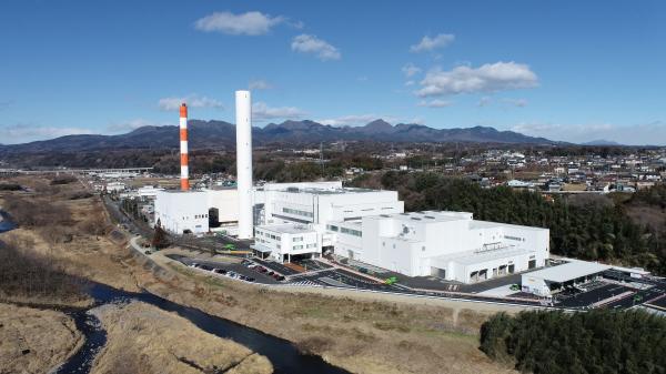 完成した高浜クリーンセンターの空撮写真