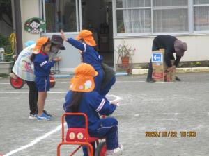 おばあさんが渡る