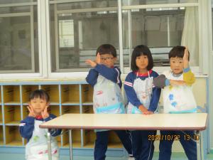 年中の集合写真