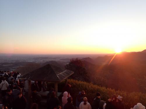 牛伏山初日の出②
