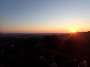 牛伏山初日の出①