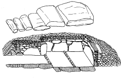 観音塚古墳石室イラストの画像