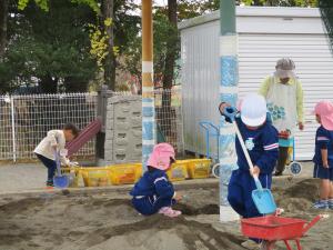 砂遊び①