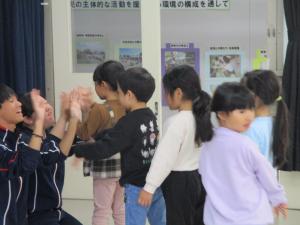 お別れハイタッチ①