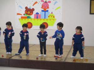 年少楽器遊び③