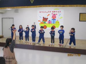 年少楽器遊び④