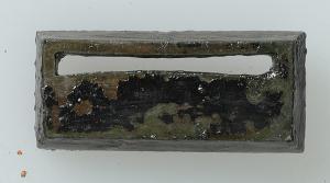 銅製の巡方（じゅんぽう）の写真