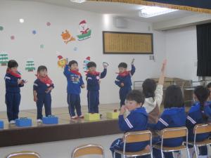 年少楽器遊び④