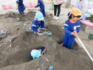 砂場遊び5