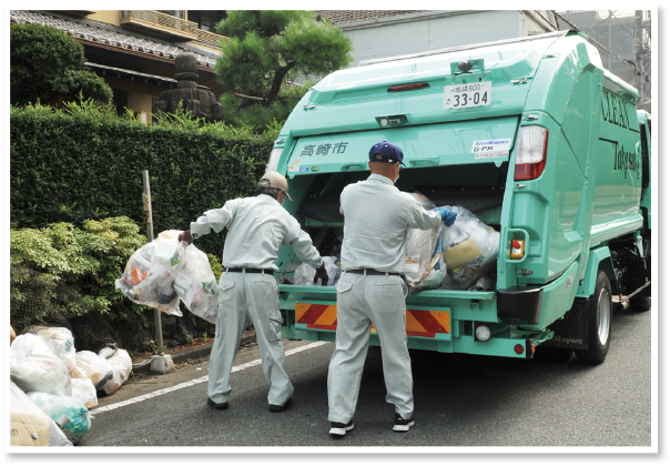 ごみ収集のイメージ写真