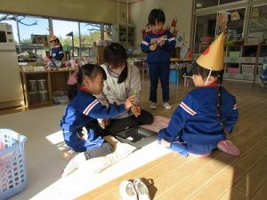 すみれ組とたんぽぽ組