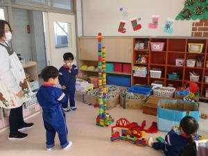 ブロック遊び①