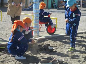 サラサラ砂づくり①