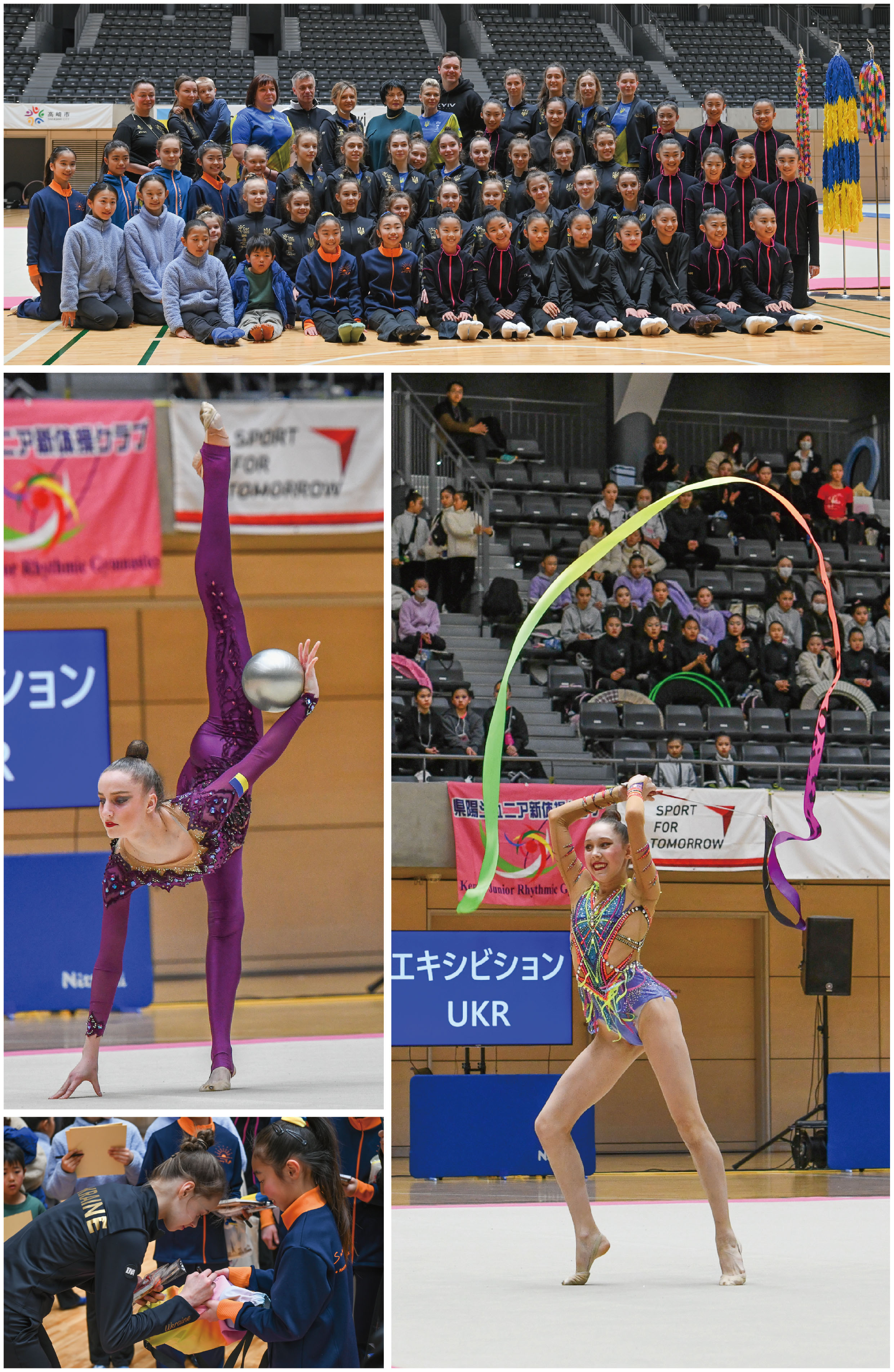 前回の避難合宿の様子写真