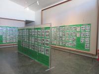 第29回吉井こども書道展作品展示の様子(拓本の部屋)