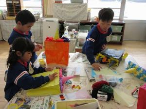 お面づくり4