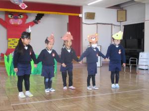 あいさつをしました。