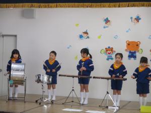 年長楽器遊び①