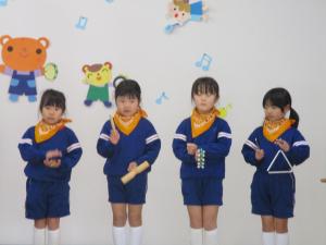 年長楽器遊び③