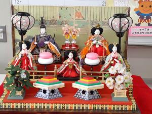 園長室のお雛様