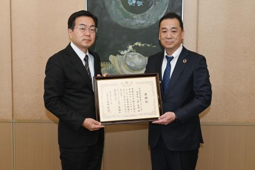 生活協同組合コープぐんま様感謝状贈呈式