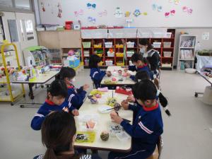 年長お雛様の製作