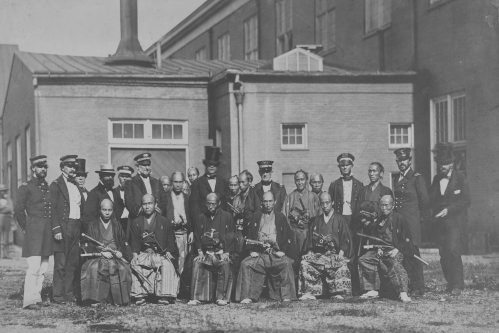 遣米使節団一行の写真