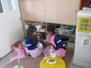 年長プリンセスごっこ