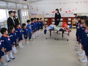 在園児とのお別れ①