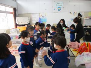 在園児との別れ⑤