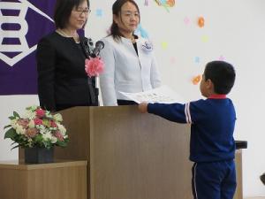 卒園式6