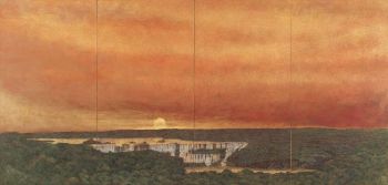 松本哲男《イグアス　天地の詩》2000年　高崎市タワー美術館蔵